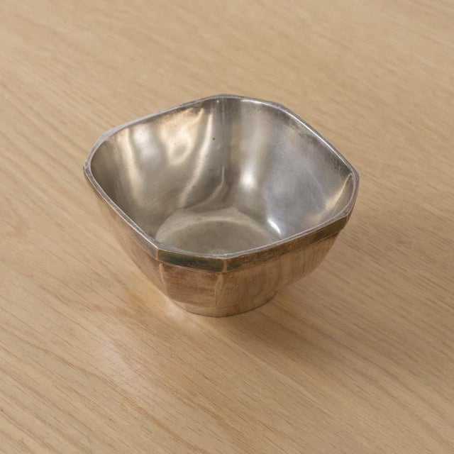 1930s Petite French Silver Vide Poche For Sale - Image 9 of 11