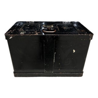 Quartermaster's Strongbox From Larrance Tank Corporation Lawton Oklahoma Circa 1942 For Sale
