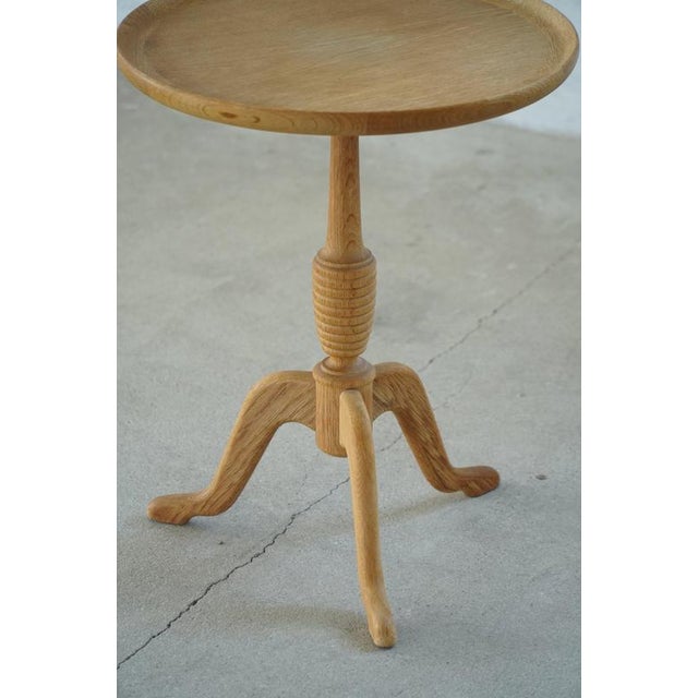 Mid-Modern Danish Side Table by Anton Kildeberg, 1950s For Sale - Image 9 of 10