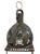Vintage Moroccan Glass and Metal Lamp 22" H For Sale - Image 4 of 6