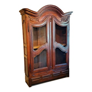 Early 19th Century French Chapeau De Gendarme Armoire For Sale