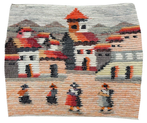 Vintage Peruvian Tapestry, 1970s