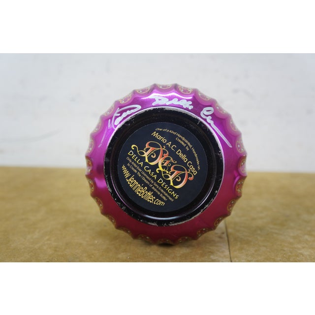 Rare Cast Signed Barbara Eden Mario Della Casa I Dream Jeannie Bottle For Sale - Image 11 of 16