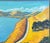 Abstract “Along the Coast” Large Oil on Canvas by Joao De Brito - For Sale - Image 3 of 7