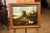 French 1850s French Oil on Panel Baryard Painting with Ducks and Vibrant Colors For Sale - Image 3 of 12