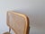 Magnificent chair inspired by the famous designer Marcel Breuer, model B32, in woven Vienna straw with a light wood frame...
