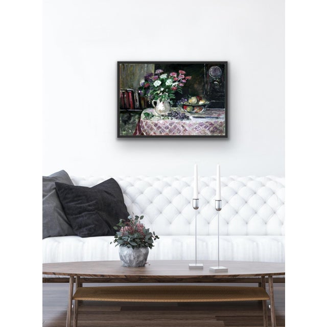 Early 21st Century Magdalena Spasowicz, Still Life, Oil on Canvas, 2012 For Sale - Image 5 of 7