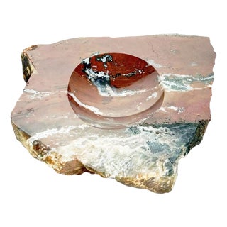 Vintage Agate Ashtray, France, 1960s For Sale