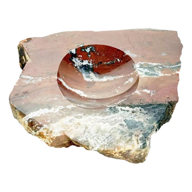 Vintage Agate Ashtray, France, 1960s For Sale