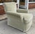 Nancy Corzine Modern Nancy Corzine Fully Upholstered Cut Velvet Club Chair 1 of 2 For Sale - Image 4 of 5