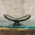 Modern 1990s Studio Art Glass Bowl Sculptural Pedestal Dish For Sale - Image 3 of 11
