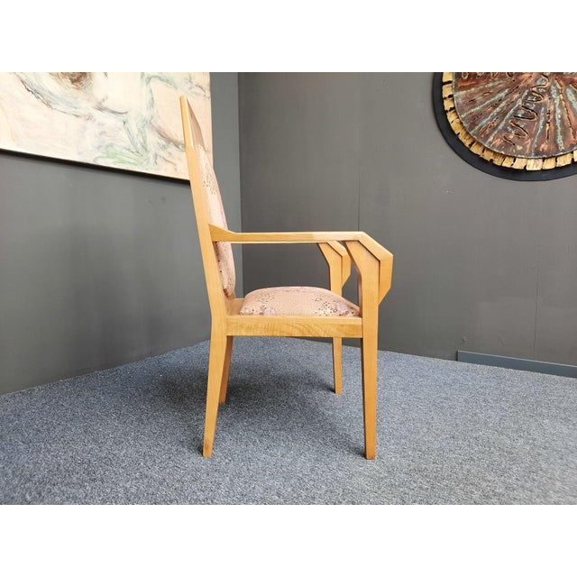 1930s K49 Anthroposophical Desk Chair by Felix Kayser for Schiller Möbel, 1930s For Sale - Image 5 of 17