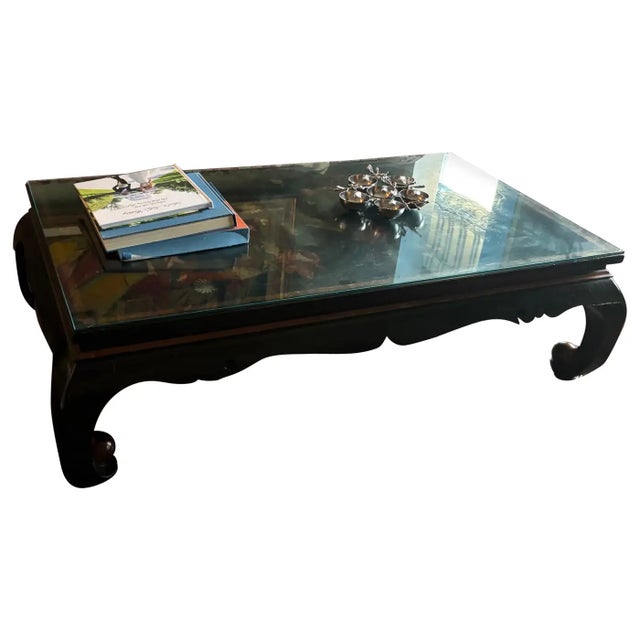 Likely French, but unsure. Beautiful coffee table. Fits in any room. Top of the table is excellent condition, sides are...