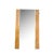 Brass & Briarwood Wall Mirror, 1970s For Sale - Image 4 of 6