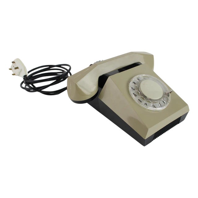 Mid-Century Functional Tesla AS20 Phone, Czechoslovakia, 1979 For Sale
