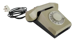 Mid-Century Functional Tesla AS20 Phone, Czechoslovakia, 1979