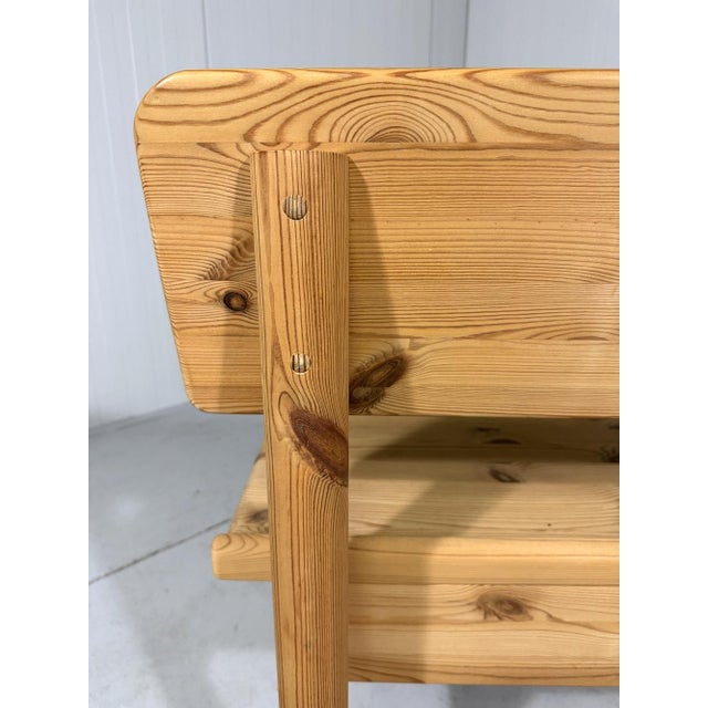 Pine Bench with Storage from Korup Stolefabrik, Denmark, 1970s For Sale - Image 10 of 18