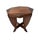 Stunning and elegant Art Deco Amsterdamse School coffee table. Striking Dutch design from the 1920s. Solid oak sculptured...