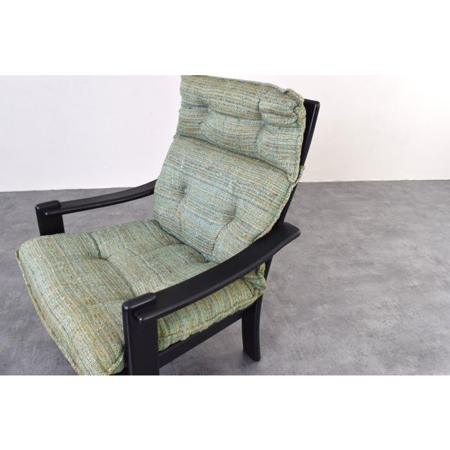 Mid-Century Danish Lounge Chairs and Coffee Table, 1970s, Set of 3 For Sale - Image 11 of 17