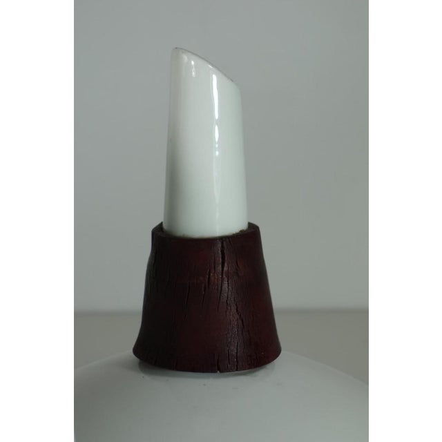 Ceramic White Ceramic Laboratory Funnels, Germany, 1930s, Set of 3 For Sale - Image 7 of 11