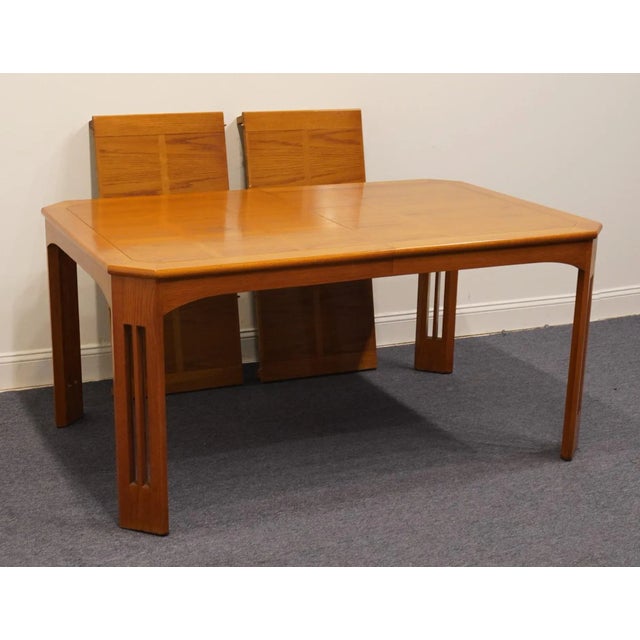 Century Lt Designs Contemporary Modern Asian Inspired 100" Dining Table For Sale - Image 9 of 11