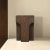 Wood Amud Side Table by Selma Lazrak For Sale - Image 7 of 8