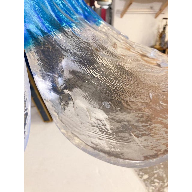 Mid-Century Murano Glass Hanging Lamp attributed to Carlo Nason, 1960s For Sale - Image 9 of 16
