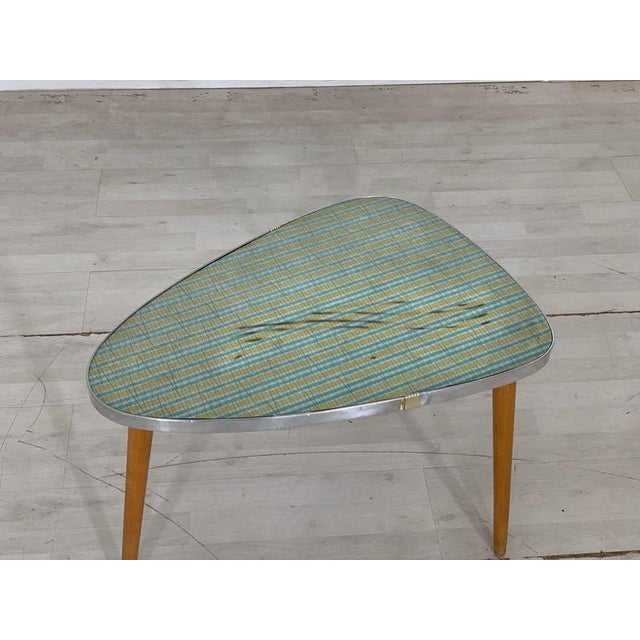 Vintage Kidney Flower Table For Sale - Image 4 of 8