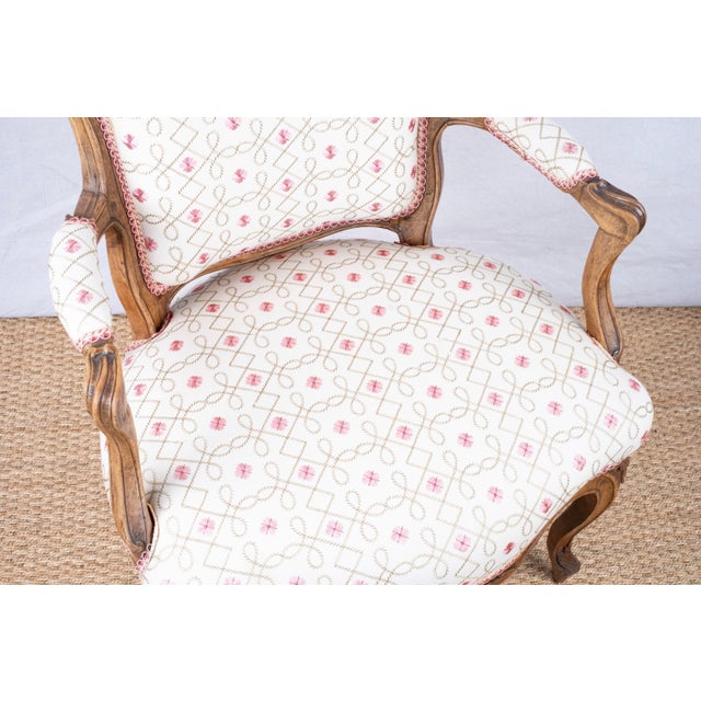Pair of Antique French Armchairs For Sale - Image 4 of 12