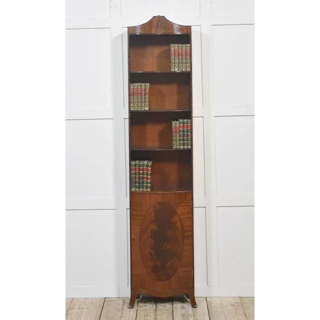 Mahogany Open Bookcase, 1890s For Sale - Image 11 of 11