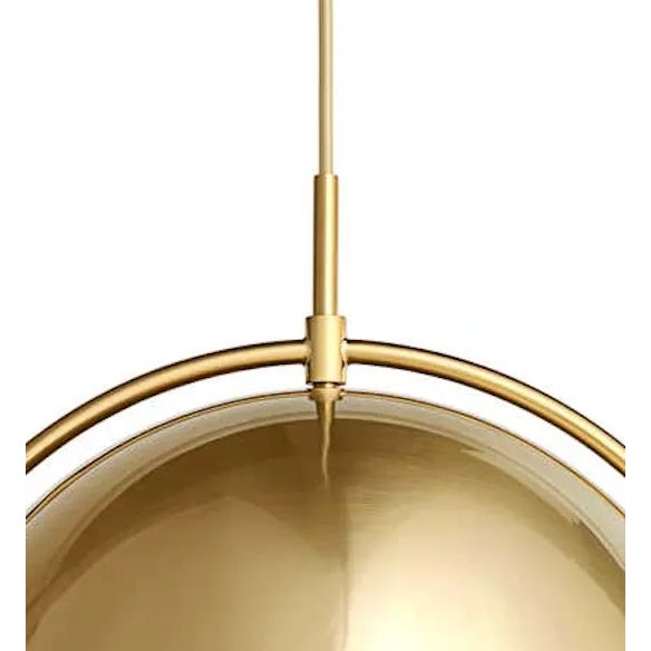 Not Yet Made - Made To Order Louis Weisdorf 'Multi-Lite' Pendant Lamp in Brass For Sale - Image 5 of 6
