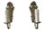 Gustavian (Swedish) Gustavian Style Brass Sconces - A Pair For Sale - Image 3 of 4