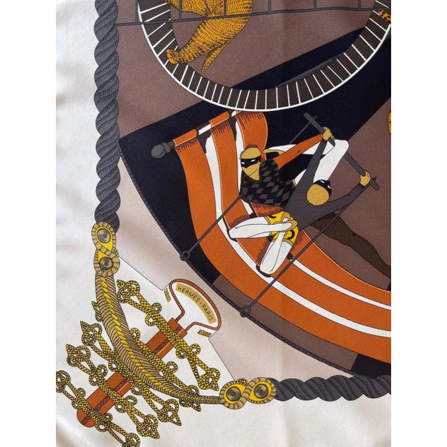 Hermès Silk Scarf “Circus” 2013 For Sale In New York - Image 6 of 9