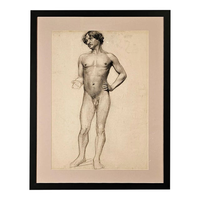 École Des Beaux-Arts Academic Study, France, Circa 1880 For Sale