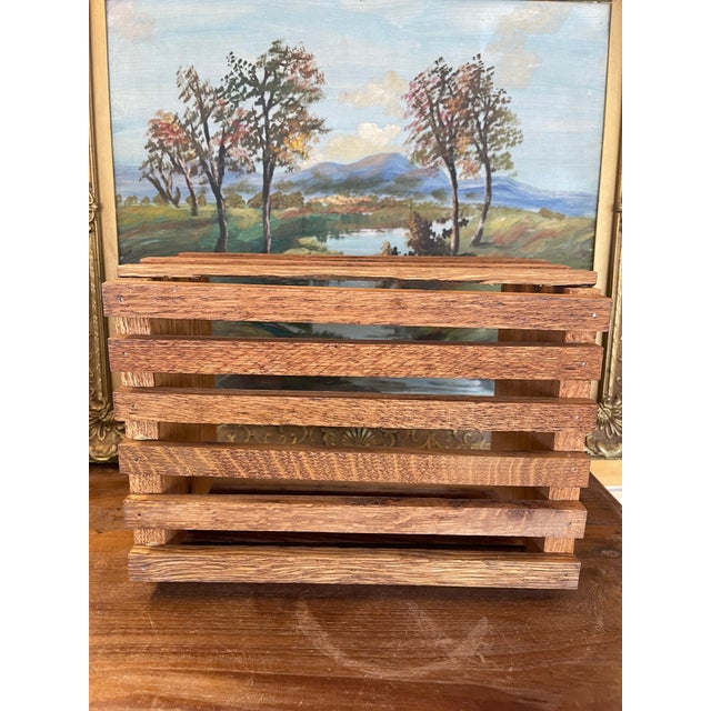 Vintage Cascade Brand Washington Apple Crate With Original Label-Cashmere Fruit Exchange. For Sale - Image 9 of 10