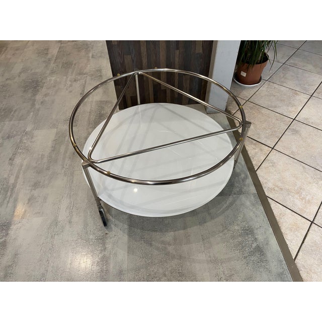 Vintage White Strind Coffee Table by Ehlen Johansson for Ikea, 1990s For Sale - Image 12 of 18