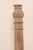 Wood 19th Century British Colonial Carved Wood Column on Stand For Sale - Image 7 of 11