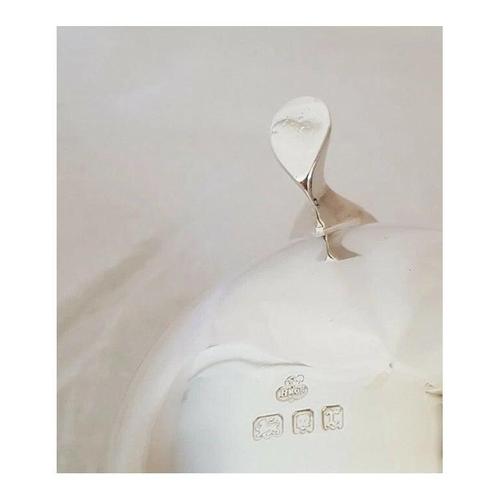 Antique Sterling Silver Cruets, London, 1930s, Set of 3 For Sale - Image 12 of 15