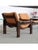 Type Yellow armchairs (pair) Dating 1970-79 Style Brutalist Origin Italy Width 83 cm Depth 82 cm Height 70 cm Seat height...
