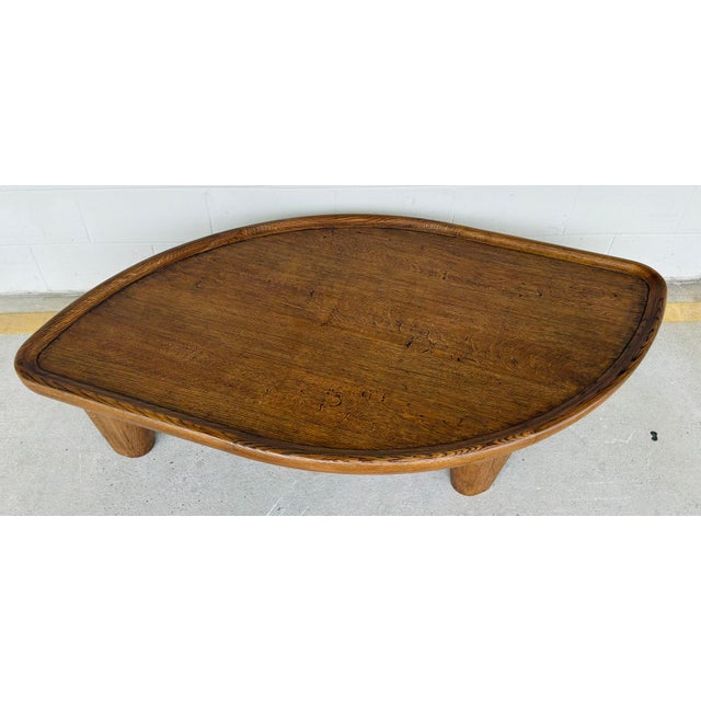 Contemporary Revelation Organic Modern Walnut Finished Leaf It to You Coffee Table For Sale - Image 3 of 6