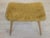 Mid-Century Modern Pouffe in Yellow, 1960s For Sale - Image 10 of 12