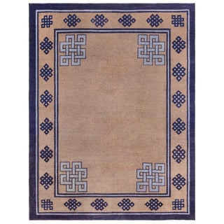 1920s Chinese Wool Rug Doris Leslie Blau For Sale