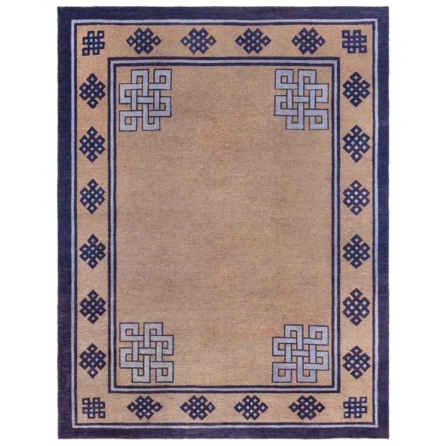 1920s Chinese Wool Rug Doris Leslie Blau For Sale