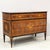 Louis XVI chest of drawers with three drawers In walnut, elegantly inlaid and trimmed with walnut veneer Late 18th century...