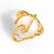 Baroque Pearl Gold Design Isis Chunky Ring, Size 4 For Sale - Image 4 of 10