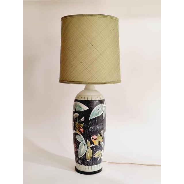 Handmade Ceramic Table Lamp from Nila, Sweden, Mid-1900s For Sale - Image 9 of 13
