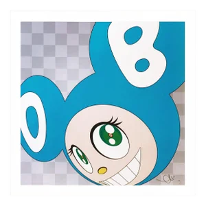 Takashi Murakami and Then. . . (Aqua Blue), Hand Signed Lithograph 2011