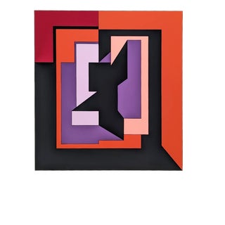 Victor Vasarely, Oak, 1983, Silkscreen For Sale