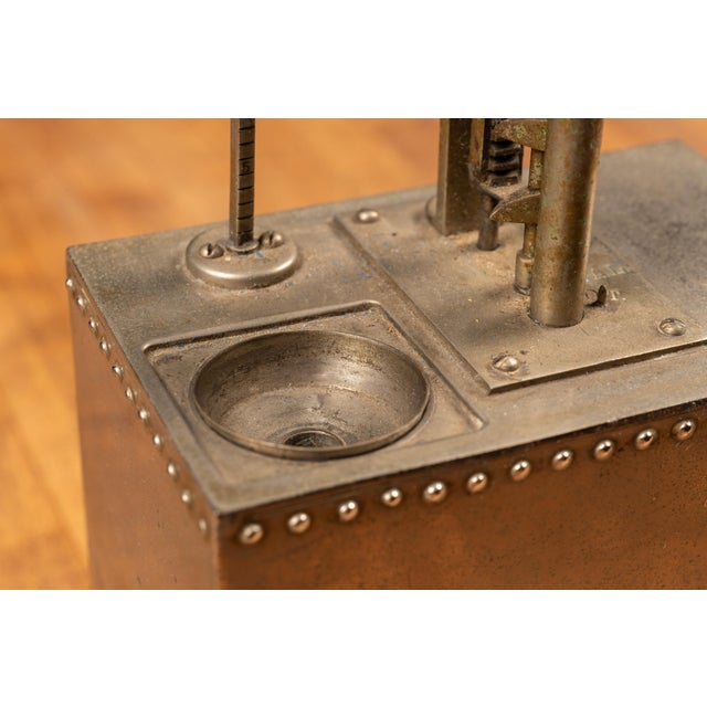 Circa 1920 s.f. Bowser Functional Metal Pump Salesman Sample For Sale - Image 10 of 10