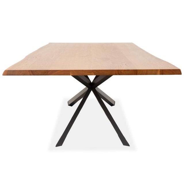 Cattelan Italia Spyder Wooden Dining Table in Brown Anthracite For Sale - Image 10 of 14